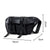 Sac Banane Urbain Bicolore Ajustable Unisexe - modèle Noir - Banane Avenue ™