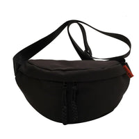 Sac Banane Rouge Tendance Unisexe Léger - modèle Black chest bag - Banane Avenue ™