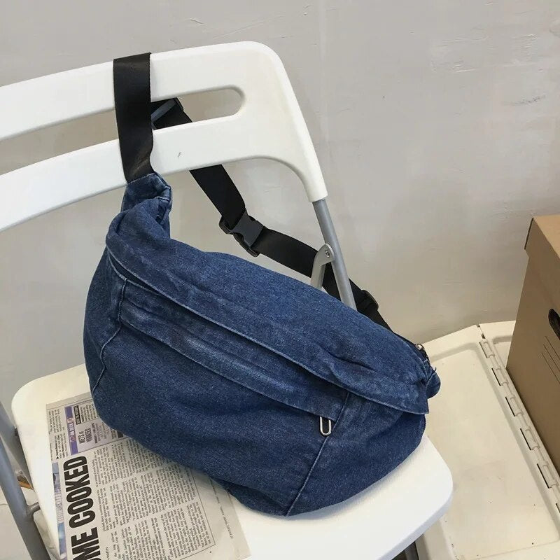 Sacoche Banane Urbaine Denim Pratique