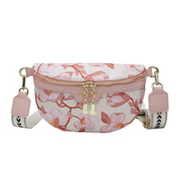 Sac Banane Floral Elégance Tendance Urbaine - modèle Rose - Banane Avenue ™