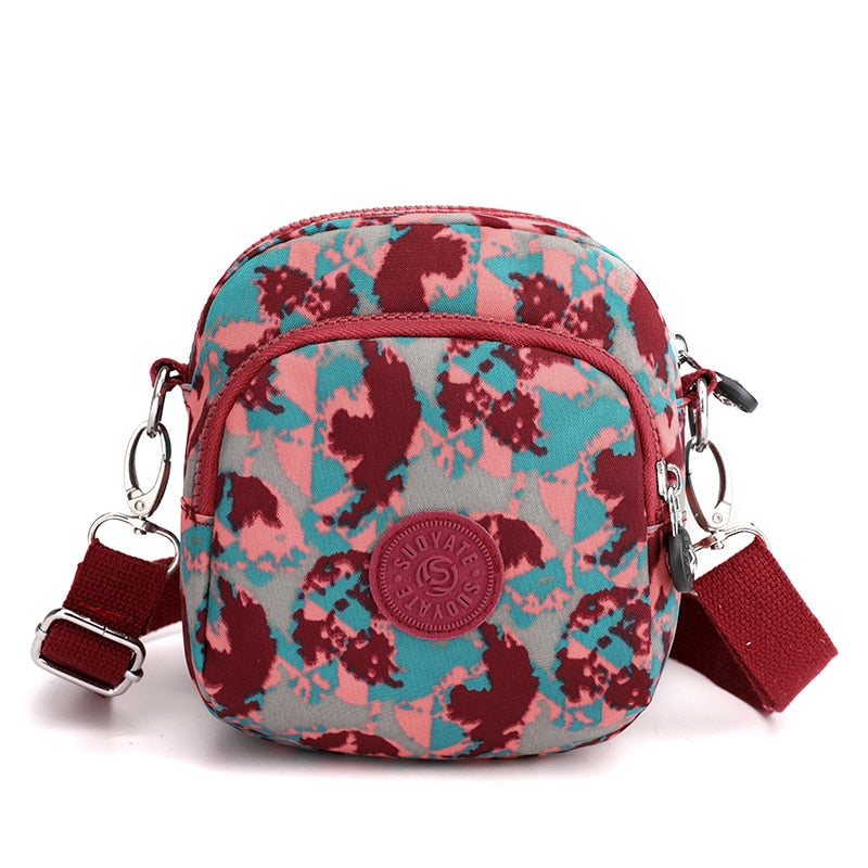 Sacoche Banane Florale Compacte et Tendance