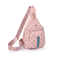 Sac banane tendance bleu ciel élégant - modèle Rose - Banane Avenue ™