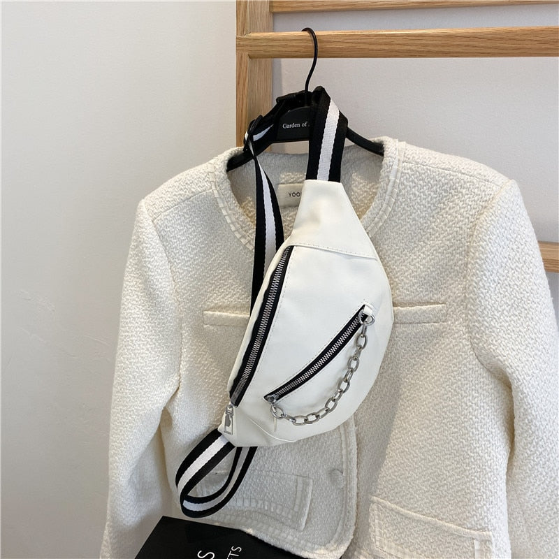Sacoche Banane Urbaine Blanche Design