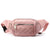Sac Banane Élégant Rouge Matelassé Tendance - modèle Rose - Banane Avenue ™