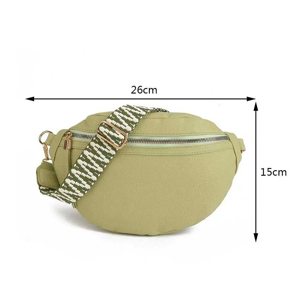 Sac Banane Élégant Rose Poudré Urbain
