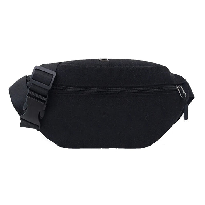 Banane Urbaine Noire Multi-Poches Pratique