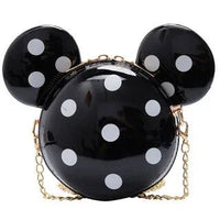 Sac Banane Fantaisie Oreilles Rondes Rouge - modèle Noir - Banane Avenue ™