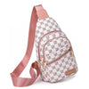 Sacoche Banane Tendance Rose Imprimée