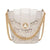 Sac Bandoulière Chic Blanc Motif Iconique - modèle Beige - Banane Avenue ™