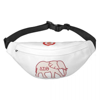 Sac Banane Élégant Éléphant Blanc Unisexe - Banane Avenue ™