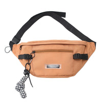 Sac Banane Urbain Chic Bleu Clair - modèle Orange - Banane Avenue ™