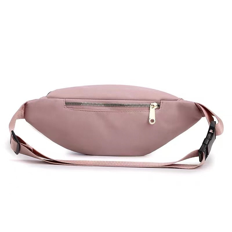 Sacoche Banane Élégante Rose Pastel Tendance