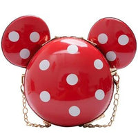 Sac Banane Fantaisie Oreilles Rondes Rouge