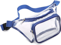 Sac Banane Transparent Sport Unisexe Jaune - modèle Bleu - Banane Avenue ™