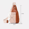 Sacoche Banane Cuir Tendance Unisexe Marron