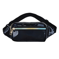 Sac Banane Tendance Iridescent Voyage Urbain - modèle Noir - Banane Avenue ™