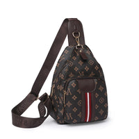 Sac banane tendance bleu ciel élégant - modèle Marron foncé - Banane Avenue ™