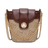 Sac Bandoulière Chic Blanc Motif Iconique
