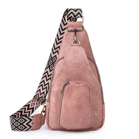 Sac Banane Élégant Cuir Gris Unisexe - modèle Rose - Banane Avenue ™
