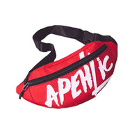 Sac Banane Urbain Noir Tendance Streetwear - modèle Rouge - Banane Avenue ™