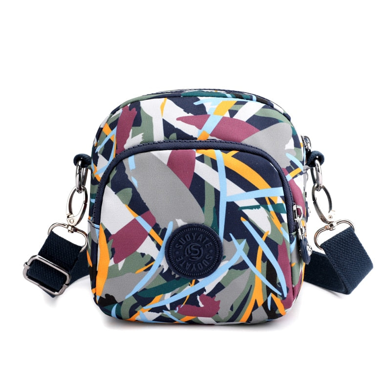 Sacoche Banane Florale Compacte et Tendance