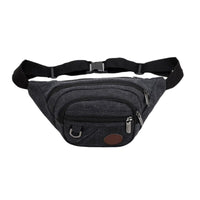 Ceinture Sac Banane Urbain Brun Vintage - modèle Noir - Banane Avenue ™