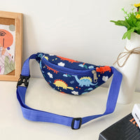 Sac Banane Enfant Motif Dinosaure Coloré - modèle Bleu - Banane Avenue ™