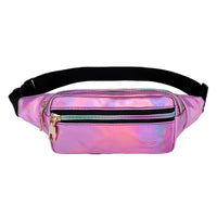 Sac Banane Tendance Iridescent Voyage Urbain - modèle Rose - Banane Avenue ™