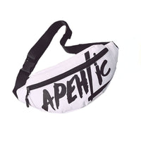 Sac Banane Urbain Noir Tendance Streetwear - modèle Blanc - Banane Avenue ™