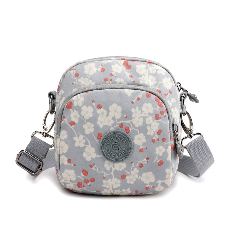 Sacoche Banane Florale Compacte et Tendance