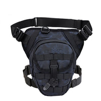 Sac Banane Tactique Camouflage Urbain - modèle Bleu - Banane Avenue ™