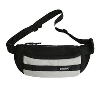 Sacoche Banane Urbaine Jaune Sportive - modèle Dark Grey - Banane Avenue ™