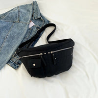 Sac Banane Urbain Vert Multipoches Pratique - modèle BK - Banane Avenue ™