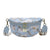 Sac Banane Floral Elégance Tendance Urbaine - modèle Bleu - Banane Avenue ™