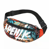 Sac Banane Urbain Noir Tendance Streetwear - modèle Multicolor - Banane Avenue ™