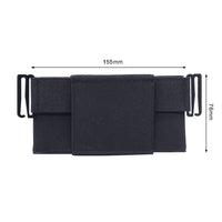 Ceinture Sacoche Banane Urbaine Noire Unisexe - modèle L - Banane Avenue ™