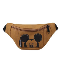 Sac Banane Casual Mickey Design Tendance - modèle Marron - Banane Avenue ™