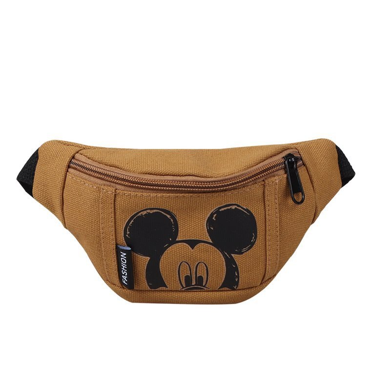 Sac Banane Jaune Motif Dessin Animé Enfant