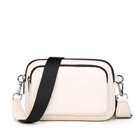 Sac Banane Élégant Cuir Beige Urbain - modèle Blanc - Banane Avenue ™