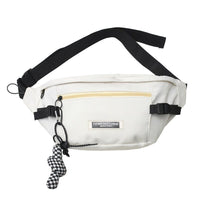 Sac Banane Urbain Chic Bleu Clair - modèle Blanc - Banane Avenue ™