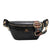 Sac Banane Cuir Élégance Bohème - modèle Noir - Banane Avenue ™