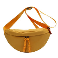 Sac Banane Rouge Tendance Unisexe Léger - modèle Ginger yellow - Banane Avenue ™