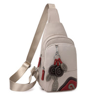 Sacoche Banane Urbaine Chic Brodée - Banane Avenue ™