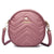 Sac Banane Élégant Cuir Noir Tendance - modèle Mauve / 30cm à 50cm - Banane Avenue ™