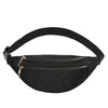 Sac Banane Rose Matelassé Élégant Léger