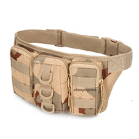 Sac Banane Tactique Camouflage Militaire Multipoche - modèle desert camouflage - Banane Avenue ™