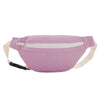 Sacoche Banane Urbaine Lilas Tendance Unisexe