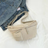 Sac Banane Urbain Vert Multipoches Pratique