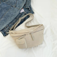 Sac Banane Urbain Vert Multipoches Pratique - modèle MB - Banane Avenue ™