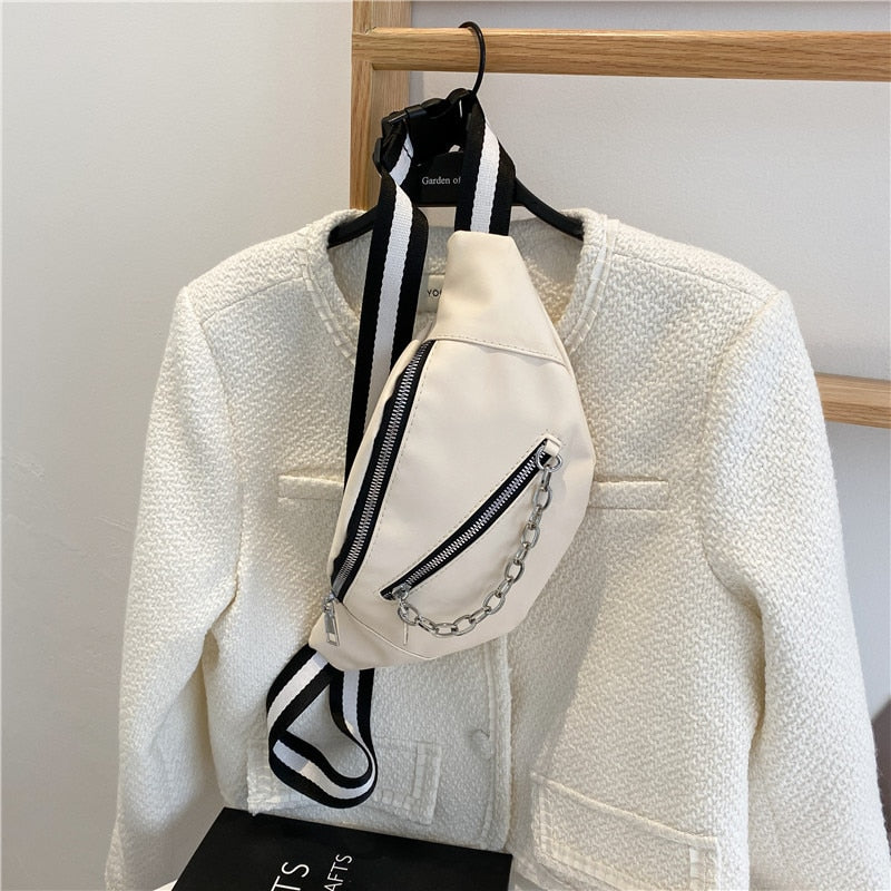 Sacoche Banane Urbaine Blanche Design